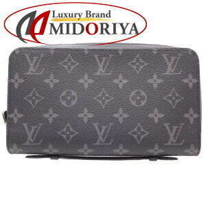 Louis Vuitton Zippy Monogram Eclipse Black Long Wallet